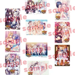 Nekopara 10th Anniversary Exhibition in Bashamichi Acrylic Trading Card Box Set