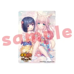 Nekopara 10th Anniversary Exhibition in Bashamichi Acrylic Trading Card Box Set