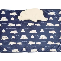Nemu Nemu Animals Blanket in Cushion Series