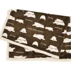 Nemu Nemu Animals Printed Half-Blanket Series