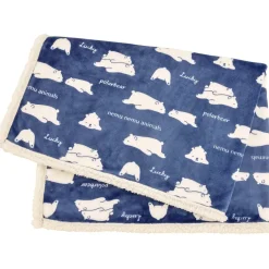 Nemu Nemu Animals Printed Half-Blanket Series