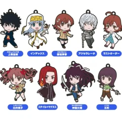 Nendoroid Plus: A Certain Magical Index III Collectible Rubber Keychains Box Set