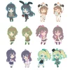 Nendoroid Plus: Rascal Does Not Dream of Bunny Girl Senpai Collectible Keychains Box Set