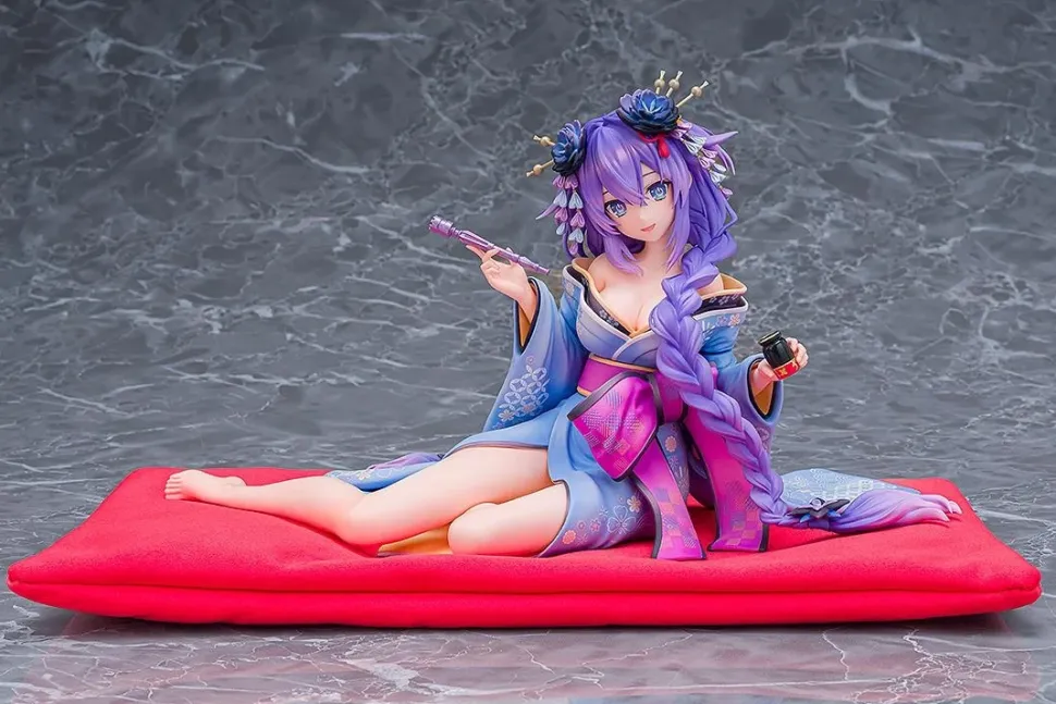 Neptunia x Senran Kagura: Ninja Wars Purple Heart: Kimono Ver. 1/7 Scale Figure