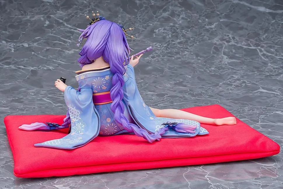 Neptunia x Senran Kagura: Ninja Wars Purple Heart: Kimono Ver. 1/7 Scale Figure