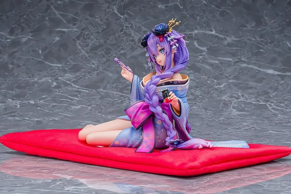 Neptunia x Senran Kagura: Ninja Wars Purple Heart: Kimono Ver. 1/7 Scale Figure
