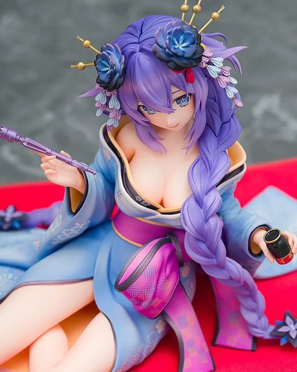 Neptunia x Senran Kagura: Ninja Wars Purple Heart: Kimono Ver. 1/7 Scale Figure