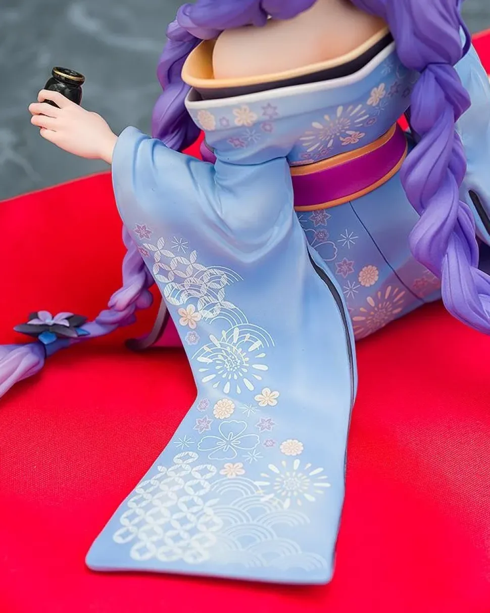 Neptunia x Senran Kagura: Ninja Wars Purple Heart: Kimono Ver. 1/7 Scale Figure