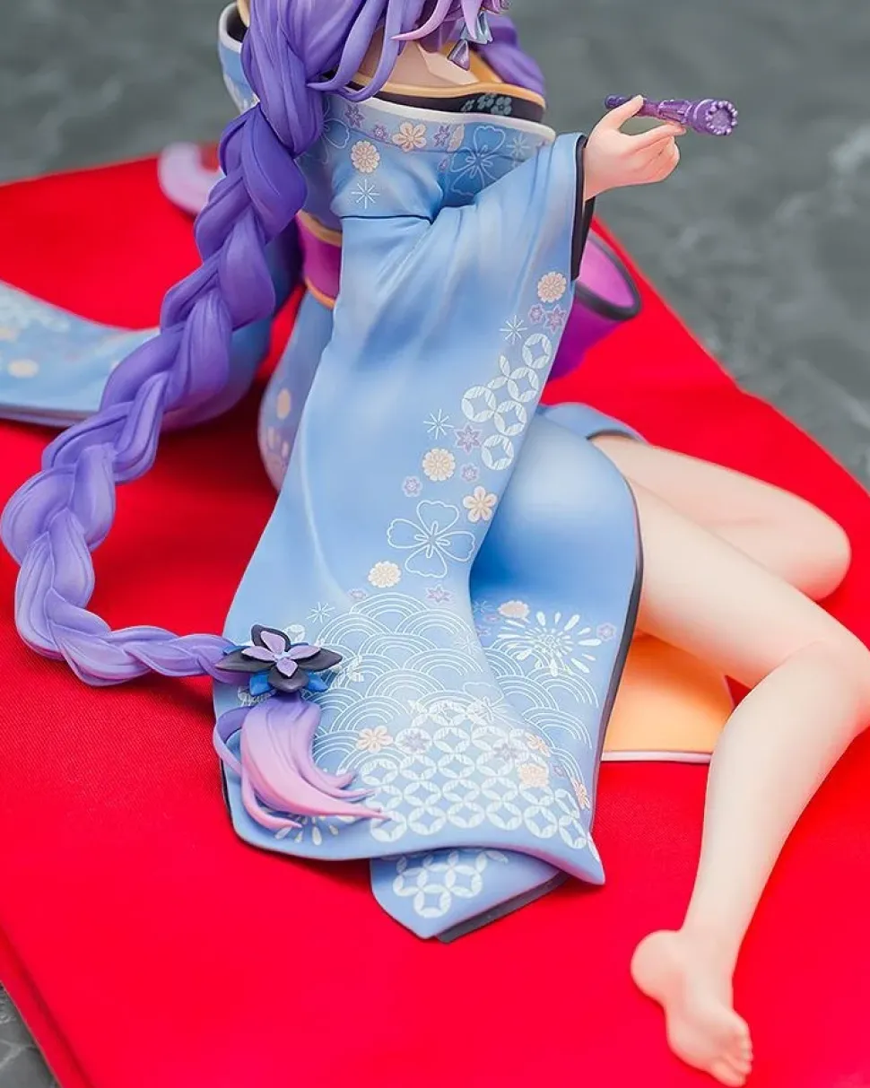 Neptunia x Senran Kagura: Ninja Wars Purple Heart: Kimono Ver. 1/7 Scale Figure