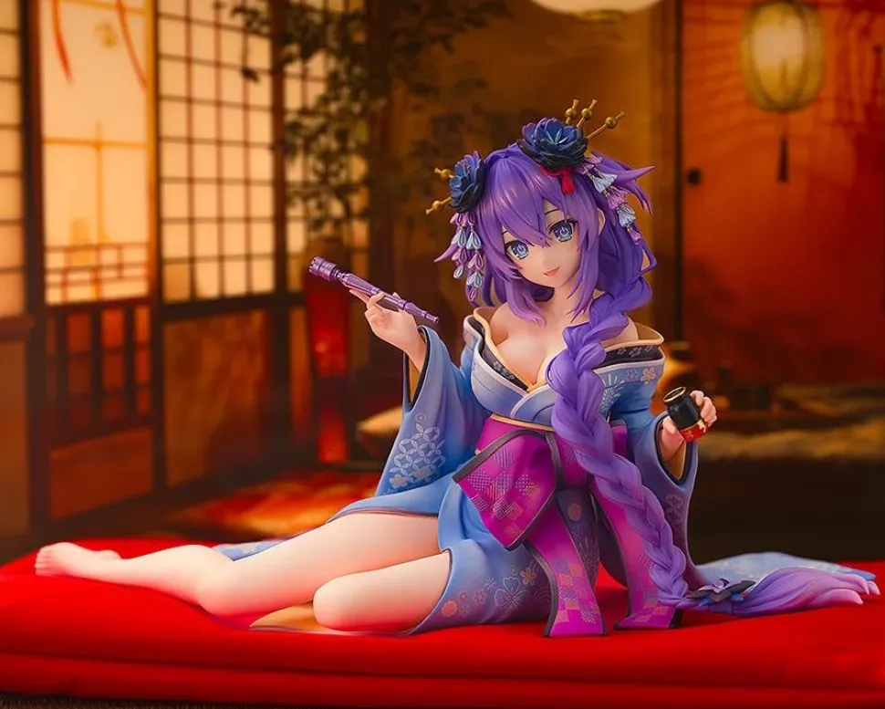 Neptunia x Senran Kagura: Ninja Wars Purple Heart: Kimono Ver. 1/7 Scale Figure