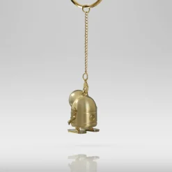 NieR: Automata Gold Machine Lifeform Metal Keychain