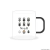 NieR Series Glass Mug Pixel Art Ver.