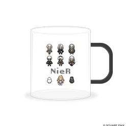 NieR Series Glass Mug Pixel Art Ver.