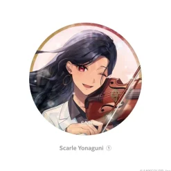 Nijisanji EN ILUNA 3rd Anniversary Hologram Pin Badge