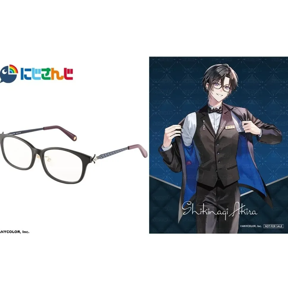 NIJISANJI VOLTACTION Collaboration Glasses Shikinagi Akira Model