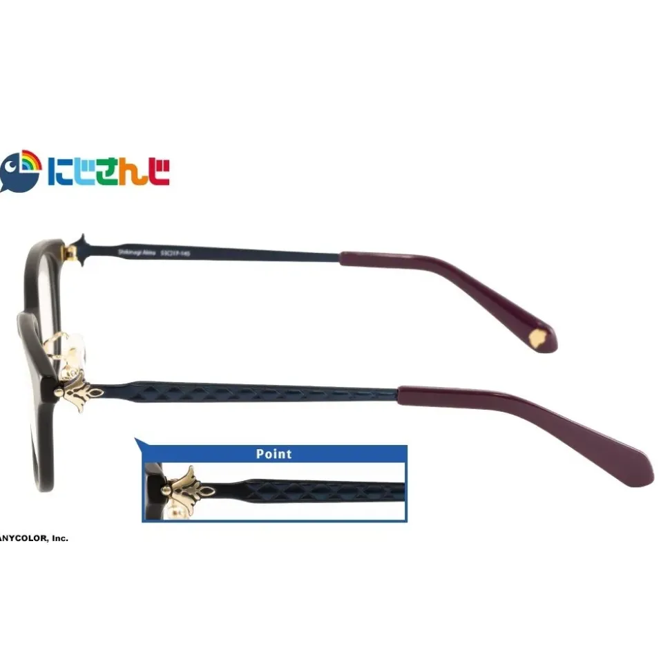 NIJISANJI VOLTACTION Collaboration Glasses Shikinagi Akira Model & Goods Set