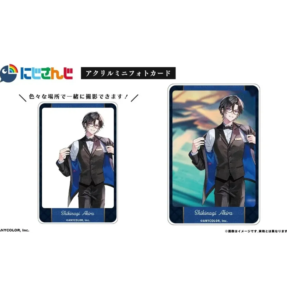 NIJISANJI VOLTACTION Collaboration Glasses Shikinagi Akira Model & Goods Set