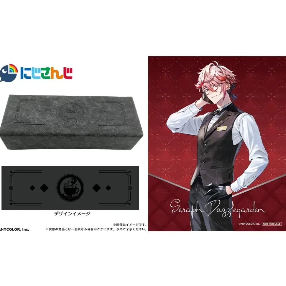 NIJISANJI VOLTACTION Collaboration Glasses Seraph Dazzlegarden Model