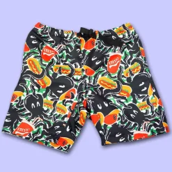 NUEZZZ EiGHT ARMS All-Over Print Shorts