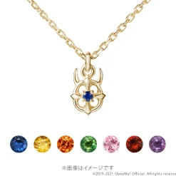 Obey Me! 10K Yellow Gold Logo Necklace