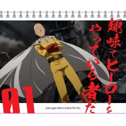 One-Punch Man Perpetual Desktop Calendar