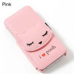 Osumashi Pooh-chan Leather iPhone 6 Cases