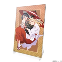Otaku Elf Manga Edition Elda & Koito Acrylic Art Stand Oilpaper Umbrella Ver.