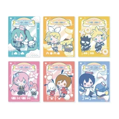 Piapro Characters x Sanrio Characters Acrylic Card 02 Collaboration Illustration Box Set