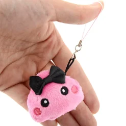 Pink Hoppe-chan Mini Plush Strap