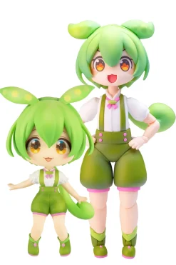 Plafia Tohoku Zunko/Zundamon Project Zundamon 1/12 Scale Plastic Model Kit Mini Figure Included Set (Re-run)