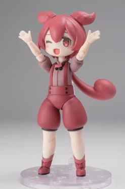 Plafia Tohoku Zunko/Zundamon Project Ankomon 1/12 Scale Plastic Model Kit Mini Figure Included Set