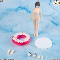 Pocket Girl PG-01 Swimsuit Girl Action Figure