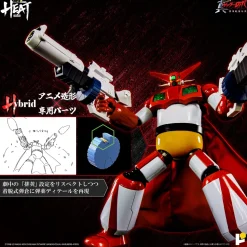 Pose+ Metal Heat Series Getter 1: Getter Robo Armageddon Ver. (Re-run)