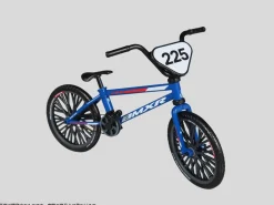 Pripra Figure's Sports BMX Race Blue
