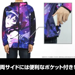 Puella Magi Madoka Magica the Movie -Rebellion- Homura Full Graphic Dry Hoodie