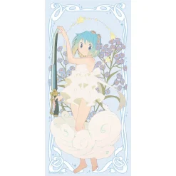 Puella Magi Madoka Magica Big Towel Sayaka Miki: Flower Ver.