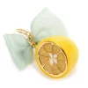 Q-pot. Lemon Ribbon Pierced Earring