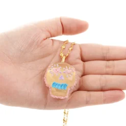 Q-pot. Parlor Sugar Skull Necklace