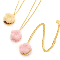 Q-pot. Sakura Monaka Necklace