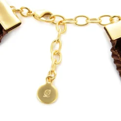 Q-pot. Velvet Ribbon Choker w/ Amour Rouge Chocolate Charm