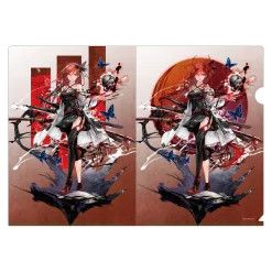 Quiz RPG: The World of Mystic Wiz / Ashura: Vermilion Edge A4 Clear File Set