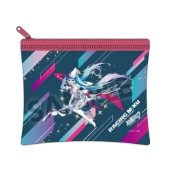 Racing Miku 2024 Mini Clear Flat Pouch