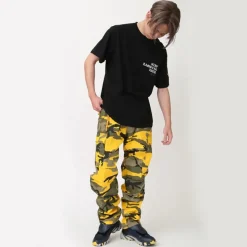 Radio Eva 622 NERV B.D.U. Yellow Cargo Pants