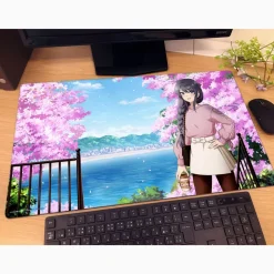 Rascal Does Not Dream of a Knapsack Kid Deck Case Mai Sakurajima: Sakura Ver.