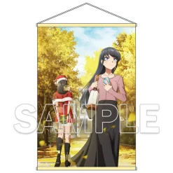 Rascal Does not Dream of Santa Claus Anime Production Announcement Key Visual B2 Tapestry