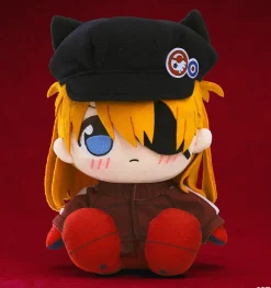 Rebuild of Evangelion Kuripan Plushie Rei Ayanami: Long (Long Hair: White Plugsuit) / Asuka Shikinami Langley (Jersey & Casquette Cap) / Kaworu Nagisa: School Uniform Ver.