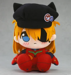 Rebuild of Evangelion Kuripan Plushie Rei Ayanami: Long (Long Hair: White Plugsuit) / Asuka Shikinami Langley (Jersey & Casquette Cap) / Kaworu Nagisa: School Uniform Ver.