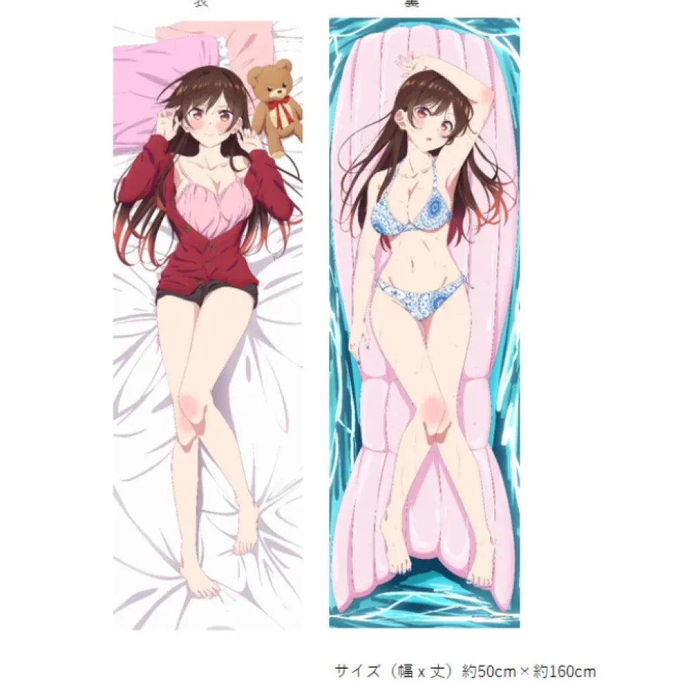 Rent-A-Girlfriend 2nd Season Dakimakura Pillow Cover Chizuru Mizuhara (Re-run)