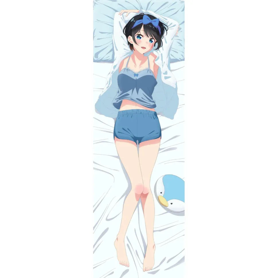 Rent-A-Girlfriend 2nd Season Dakimakura Pillow Cover Ruka Sarashina (Re-run)