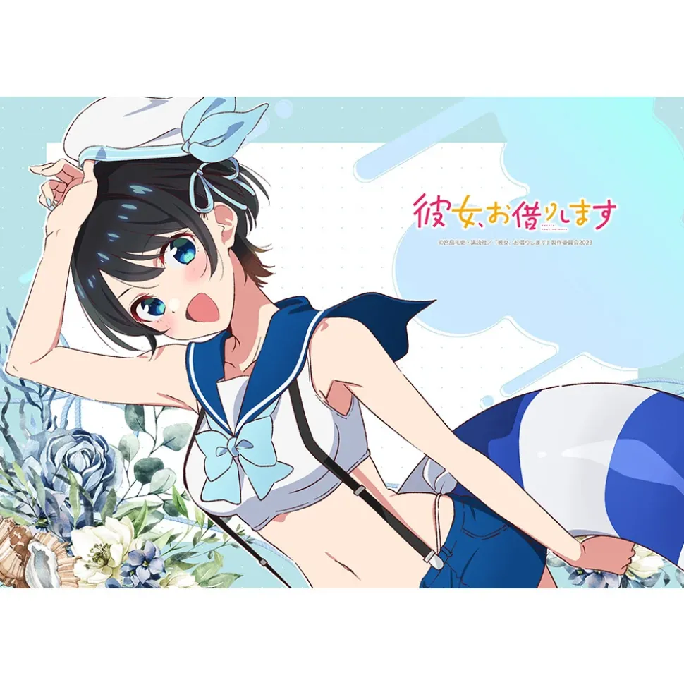 Rent-A-Girlfriend Pillow Cover Ruka Sarashina: Jersey Maid Ver.